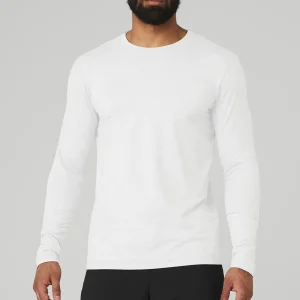 Conquer Reform Crewneck Long Sleeve - White