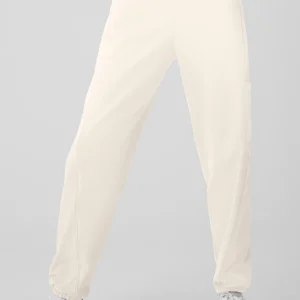 Polar Fleece Wintry Mix Pant - Ivory