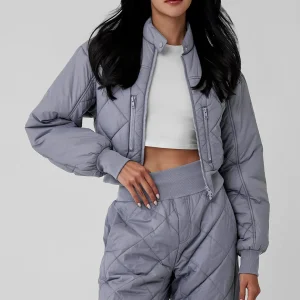 Snowrider Puffer Jacket - Fog