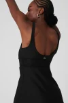 Airlift Double Trouble Tennis Dress - Black