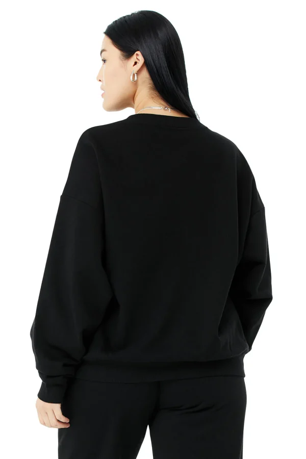 Accolade Crew Neck Pullover - Black