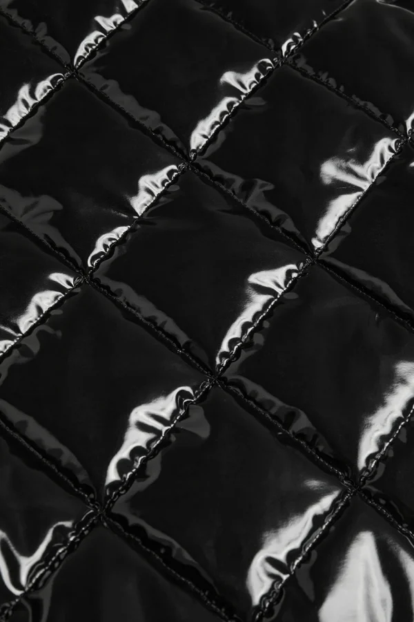 Snomoto Puffer Mini Skirt - Black