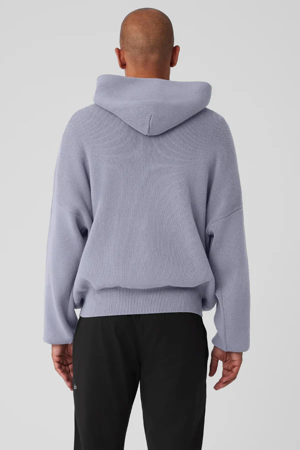 Scholar Hooded Sweater - Fog