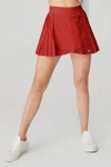Aces Tennis Skirt - Classic Red