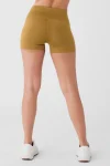 3 High-Waist Airlift Short - Golden Olive Branch