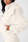 Faux Fur Foxy Jacket - Ivory