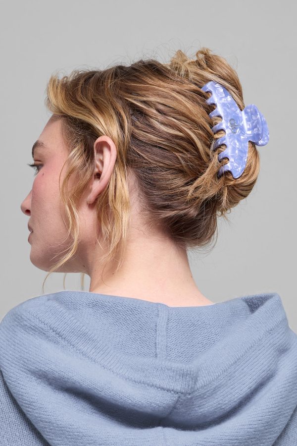 90's Claw Clip – Winter Frost Shell