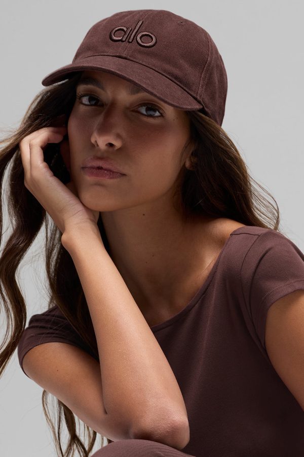 Washed Off-Duty Cap – Brownstone Wash