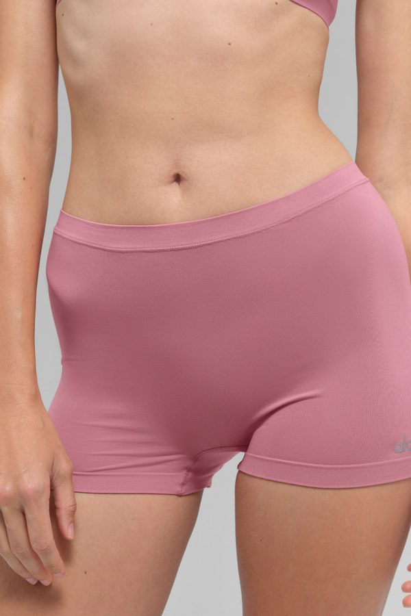 Sheer Glow Boyshort – Pink Wild Rose