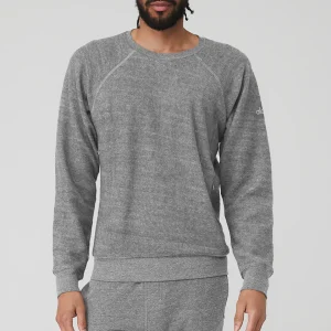 Triumph Crew Neck Sweatshirt - Grey Triblend