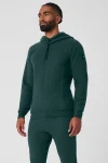The Triumph Hoodie - Midnight Green