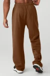Accolade Straight Leg Sweatpant - Cinnamon Brown