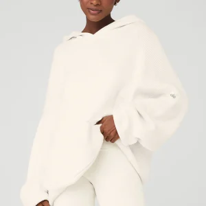 Scholar Hooded Sweater - Ivory