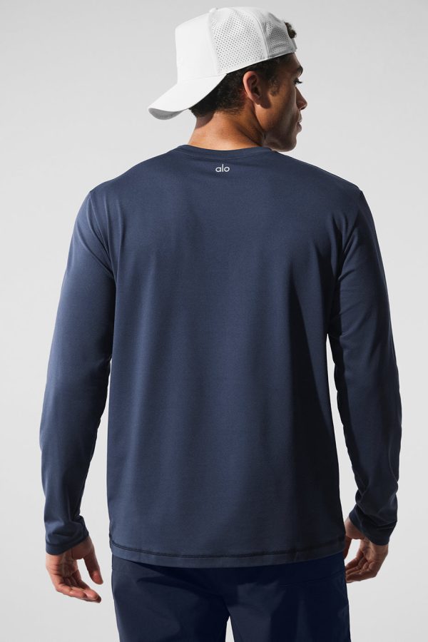 Conquer Reform Crewneck Long Sleeve – Navy