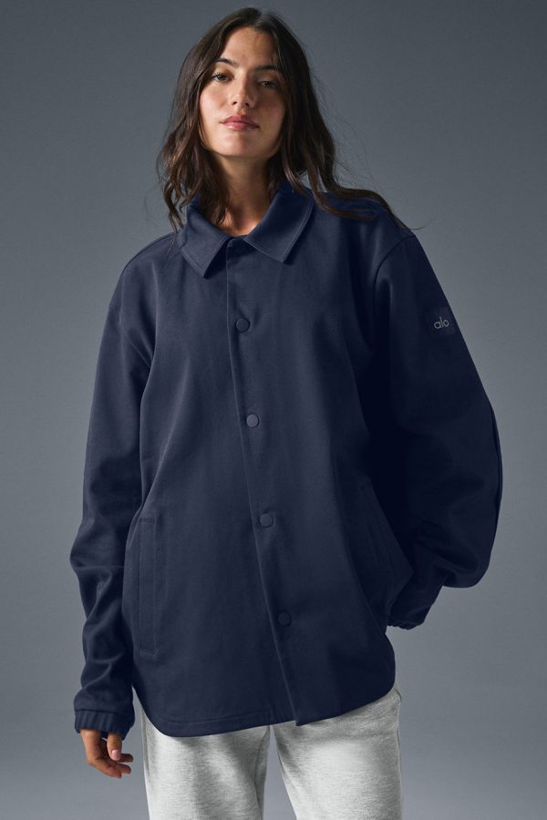 Edition Sueded Jacket ?C Navy