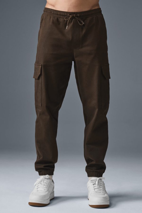 Edition Sueded Jogger – Espresso