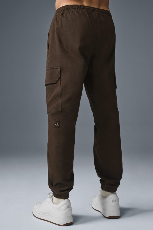 Edition Sueded Jogger – Espresso