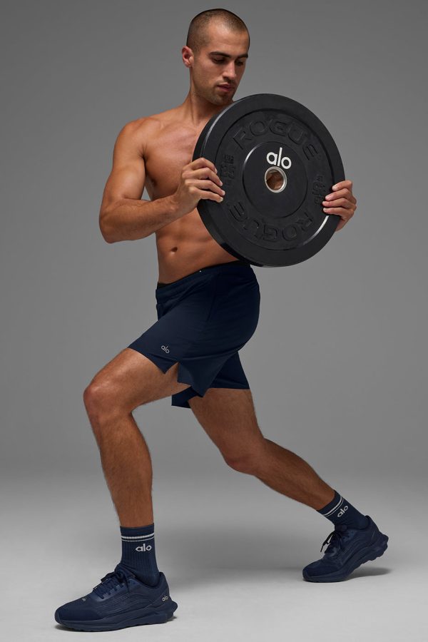 5″ Traction Running Short – Navy