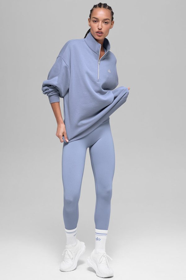 Accolade 1/4 Zip Pullover – Winter Frost