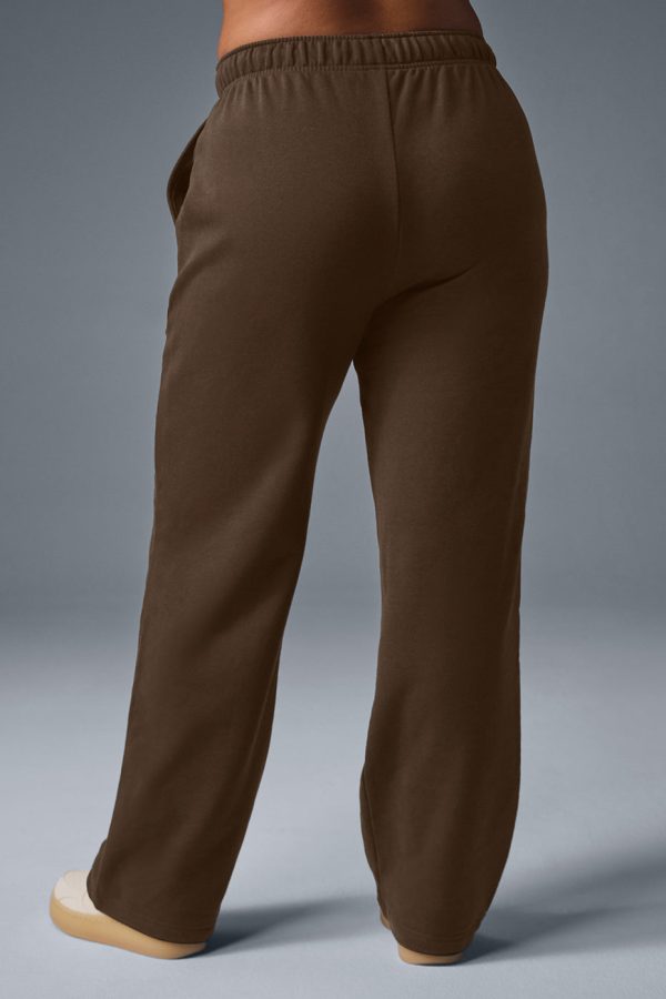 Accolade Straight Leg Sweatpant ?C Espresso
