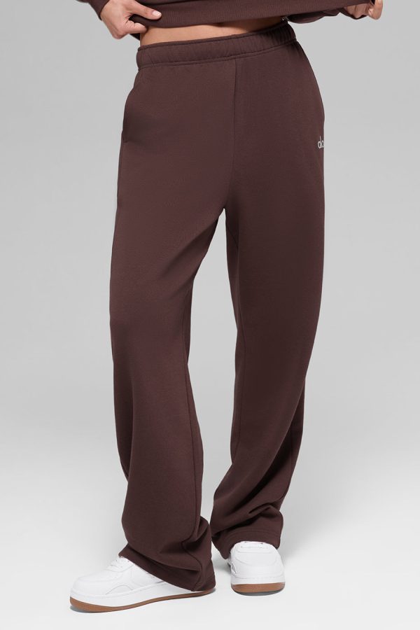 Accolade Straight Leg Sweatpant ?C Brownstone