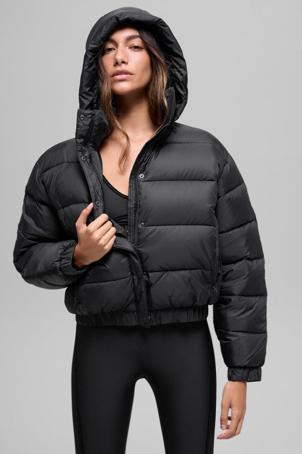 Aspen Love Puffer Jacket ?C Black