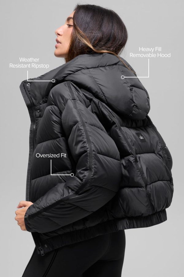 Aspen Love Puffer Jacket ?C Black