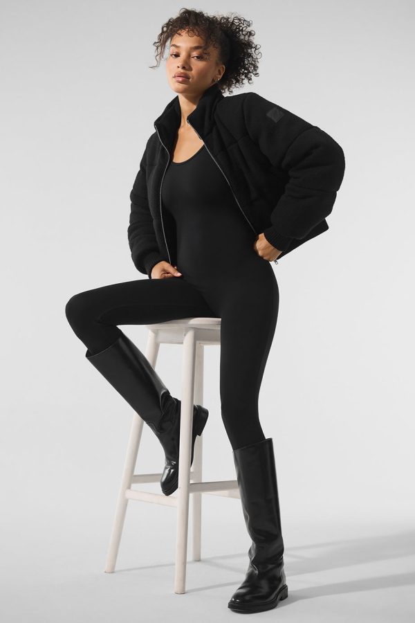 Darling Sweater Puffer ?C Black