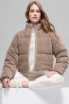 Micro Corduroy Dreamy Puffer ?C Chai Latte