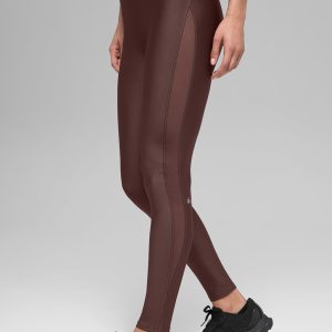Airlift High-Waist Mesh Infatuation Legging – Brownstone