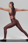 Airlift High-Waist Mesh Infatuation Legging – Brownstone