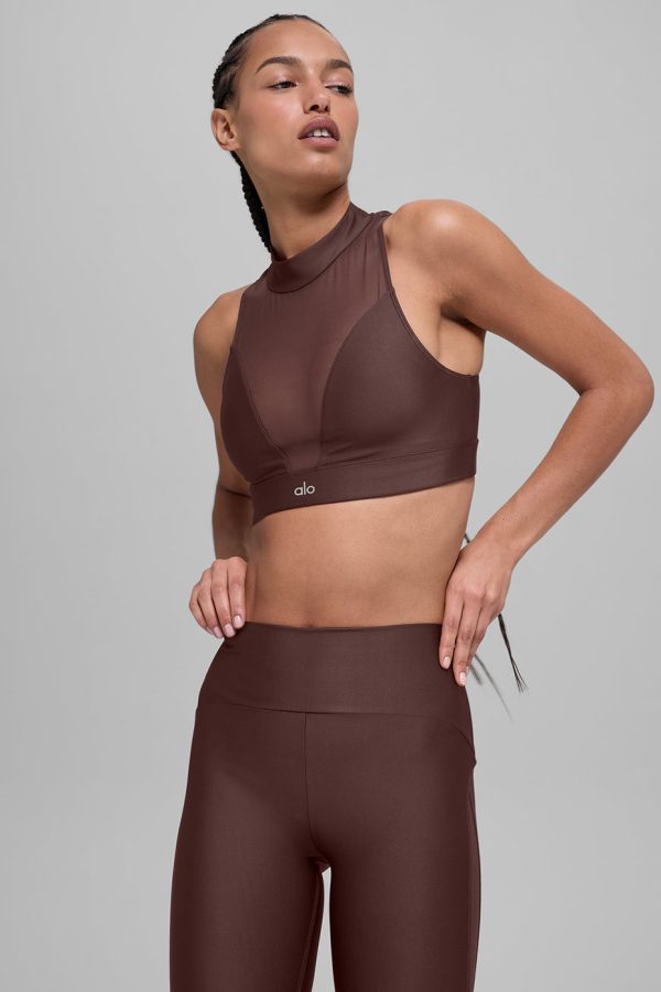 Airlift Mesh Infatuation Bra – Brownstone