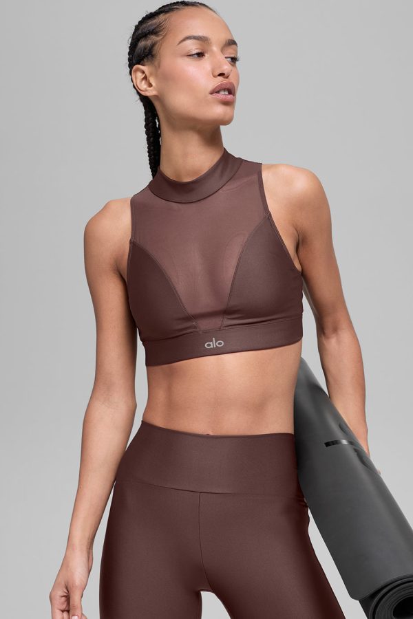 Airlift Mesh Infatuation Bra – Brownstone