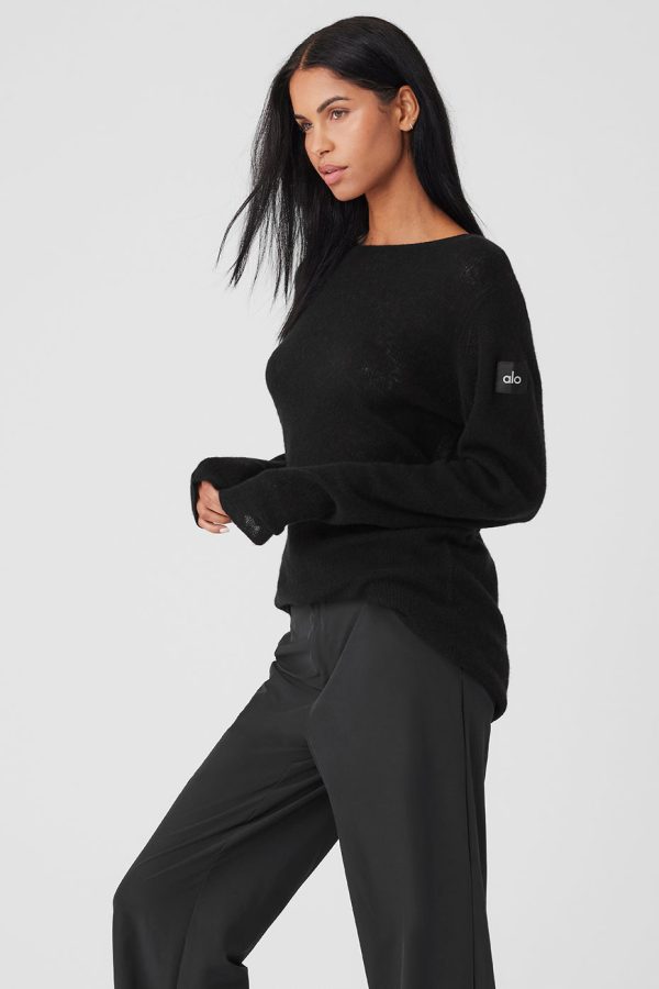 Cashmere Reform Long Sleeve ?C Black