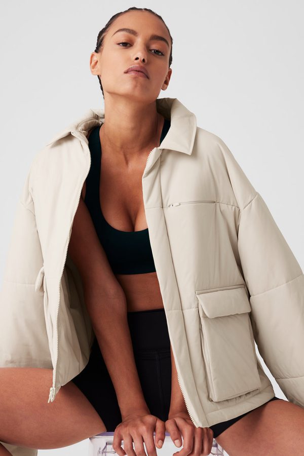 Voyage Utility Cargo Jacket ?C Bone