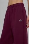 Accolade Straight Leg Sweatpant ?C Burgundy
