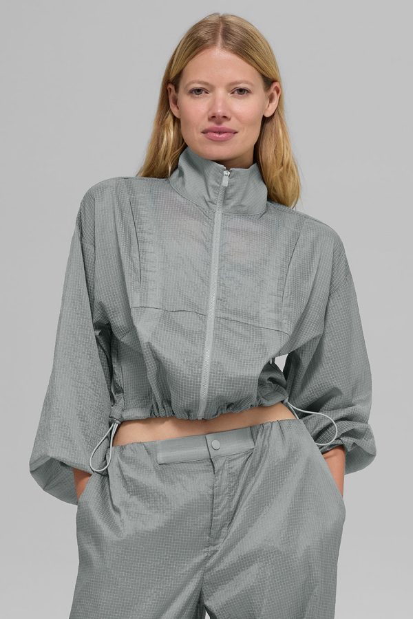 Game Time Full Zip Jacket ?C Lunar Grey