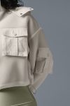 Cropped Engage Cargo Parka ?C Ivory