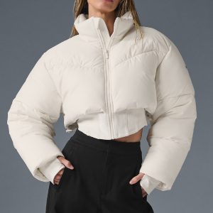 Main Act Corset Puffer ?C Ivory/Ivory