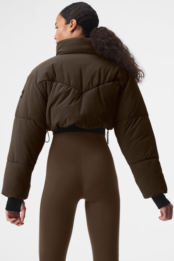 Main Act Corset Puffer ?C Espresso/Black