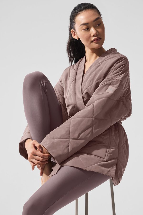 Urbanite Wrap Puffer ?C Mushroom