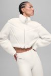 Sherpa Cropped Slope Side Jacket ?C Ivory