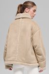 Faux Shearling Grand Jacket ?C Woodland Tan