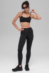 Airlift High-Waist Elongated Legging ?C Black